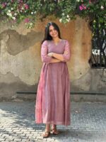 Mauve Handwork kurti - Image 3