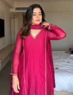 L Ranipink Handwork Top + Dupatta only - Image 2